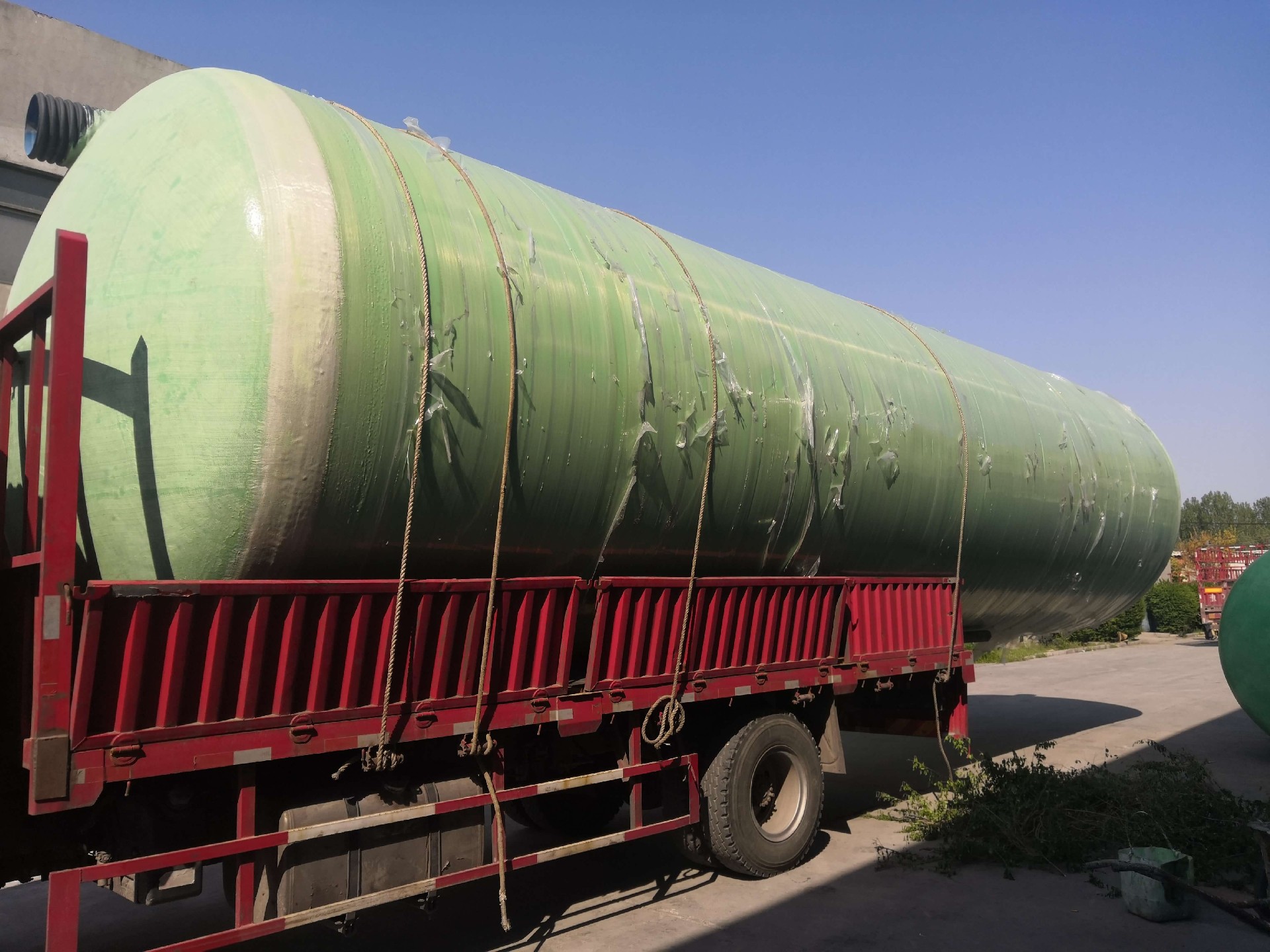 丹東企業生活區玻璃鋼化糞池工程施工廠家-加工安裝定做